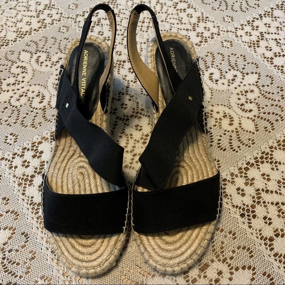 Adrienne Vittadini‎ Charlene Espadrille Sandals 9.5